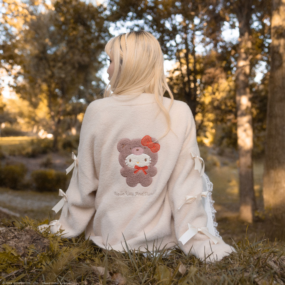 Hello Kitty Cozy Kuma JapanLA Cardigan