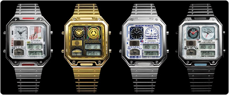 シチズン レコードレーベル サーモセンサー スター・ウォーズ限定