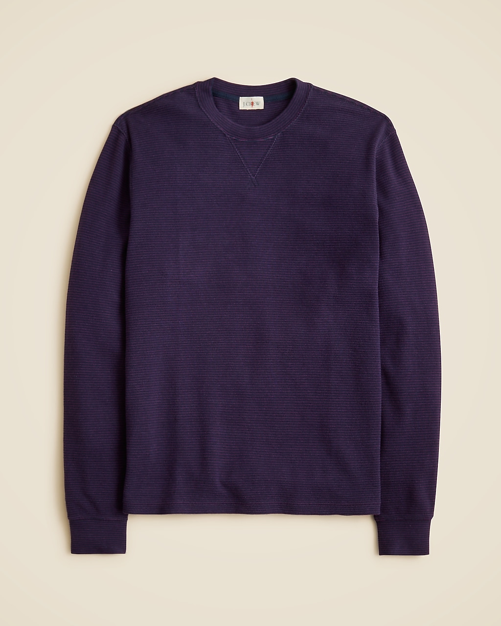 Jacquard Rib-knit Crewneck In Stripe For Men | J.Crew