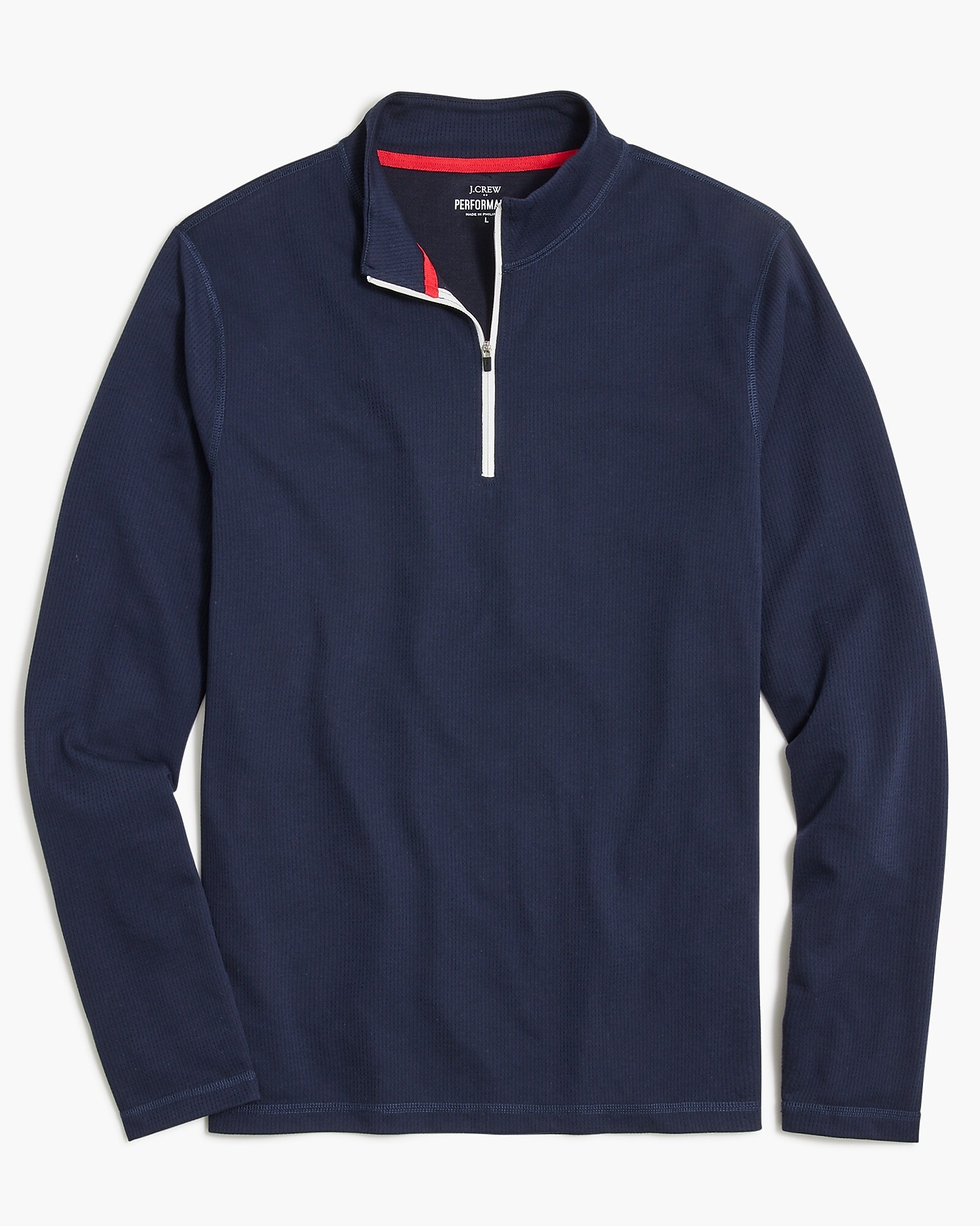 Performance Waffle Half-zip For Men | Factory