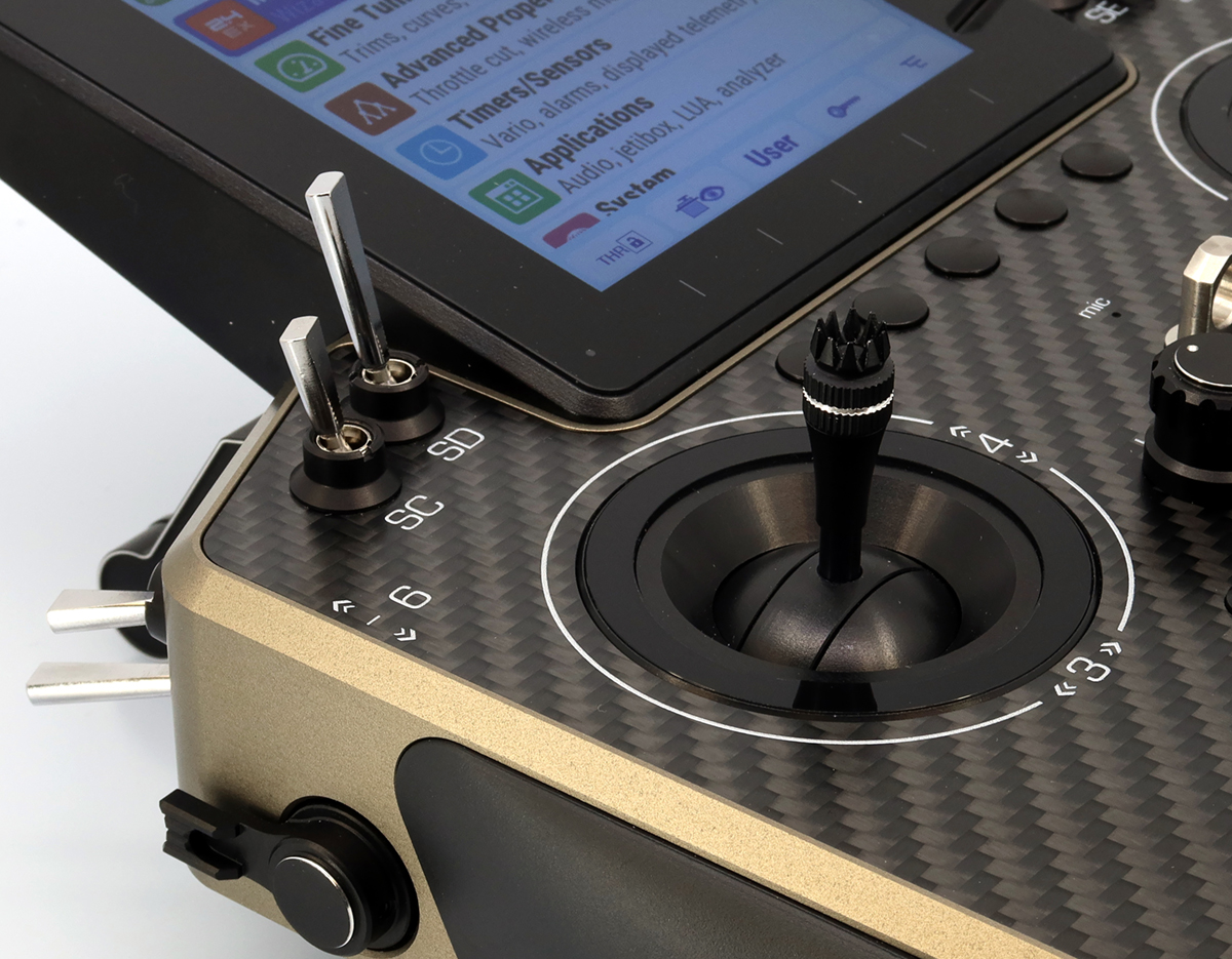 Jeti Duplex DS-24G2 2.4GHz/900MHz NG Carbon Line BRONZE ANODIZED w