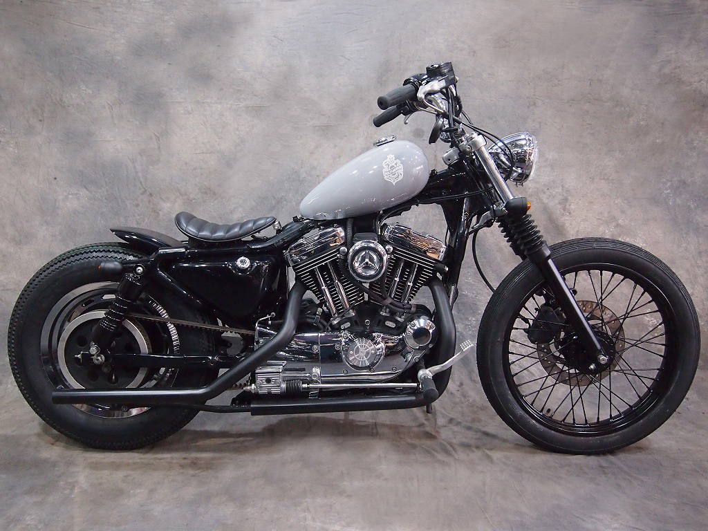 ドラックパイプマフラー スポーツスター用 86-03モデル | JEWEL Machines