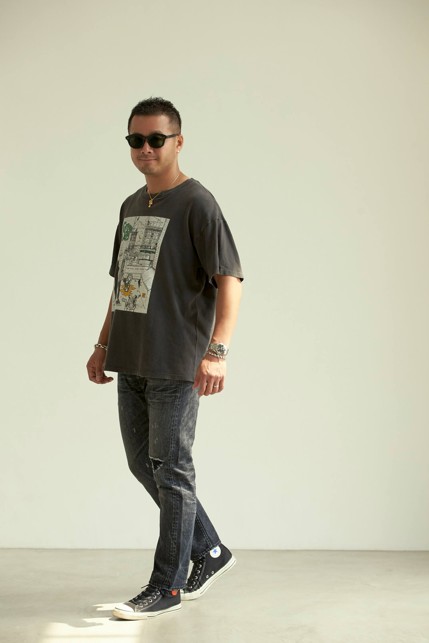 YANUK×BerBerJin コラボデニム「歴史上存在しないVintage Black