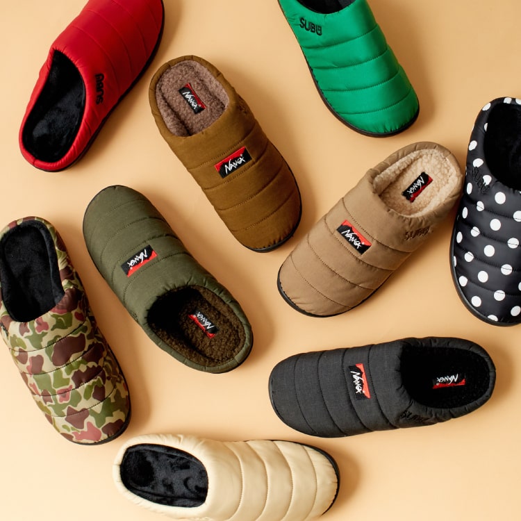 冬の快適サンダルSUBU(スブ) 定番に加え注目のNANGAコラボモデルまで