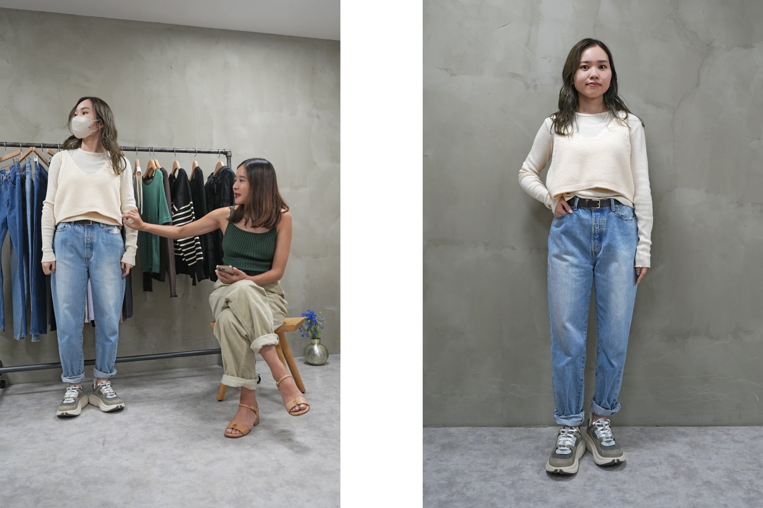 百々 千晴 SPECIAL INTERVIEW 『THE SHISHIKUI』POP UP in JEANS