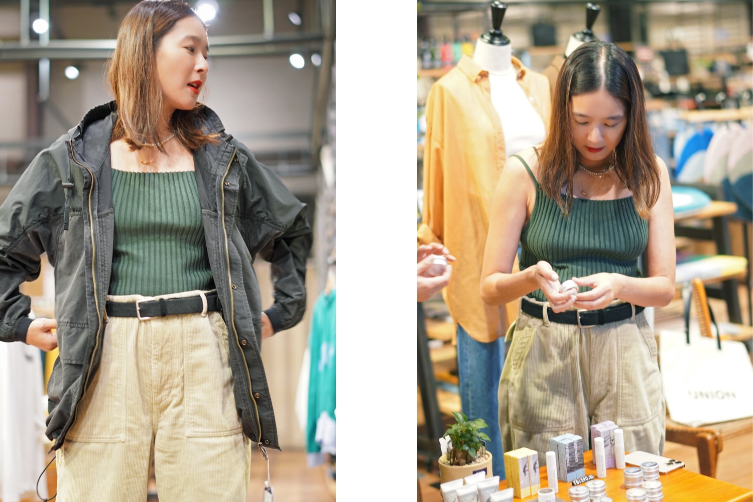 百々 千晴 SPECIAL INTERVIEW 『THE SHISHIKUI』POP UP in JEANS