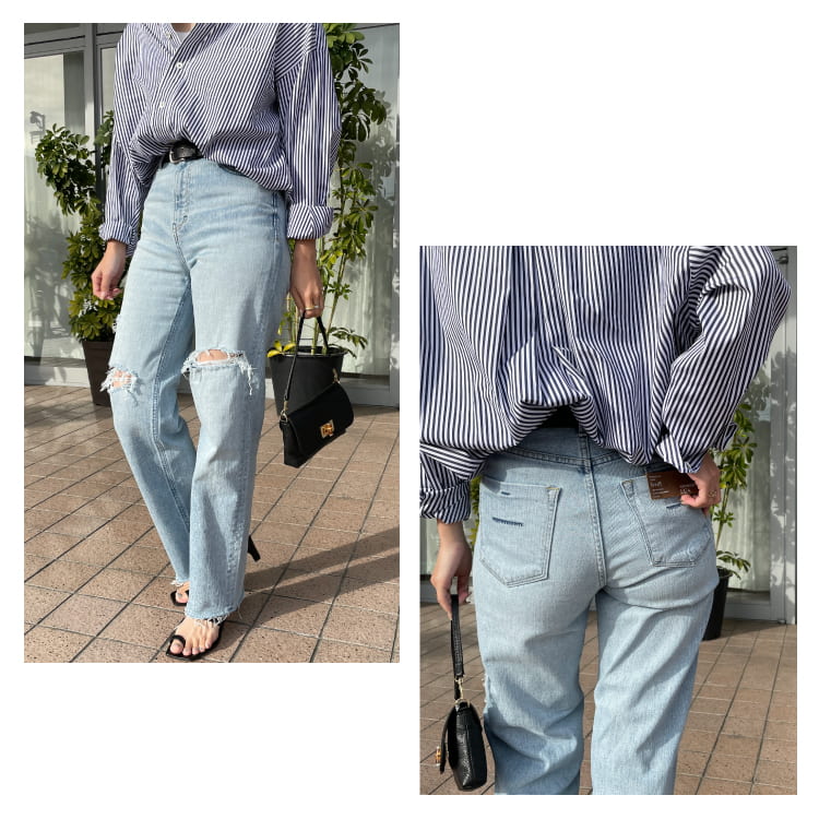 YANUK(ヤヌーク)人気モデルLEA(レア) サイズ感＆最新春コーデ特集