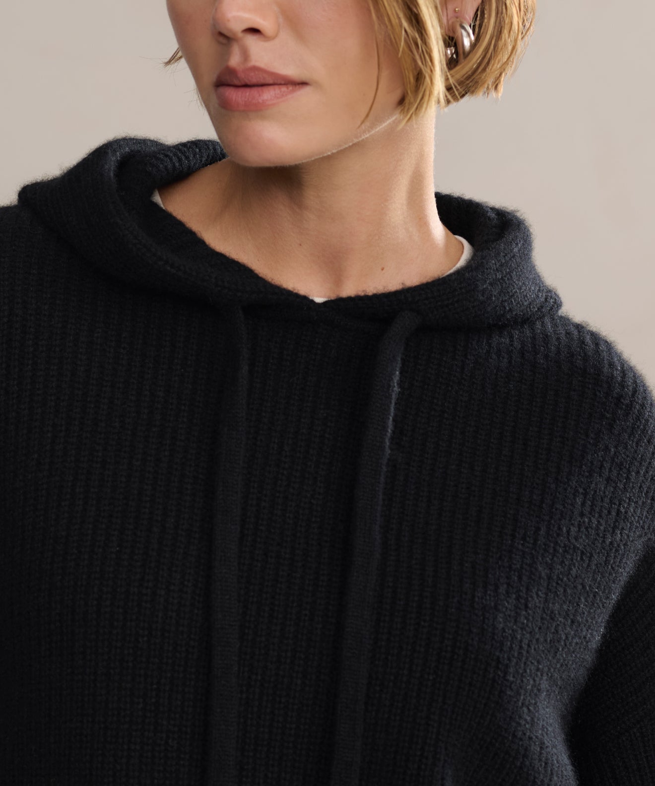 Cashmere Fisherman Hoodie | Jenni Kayne