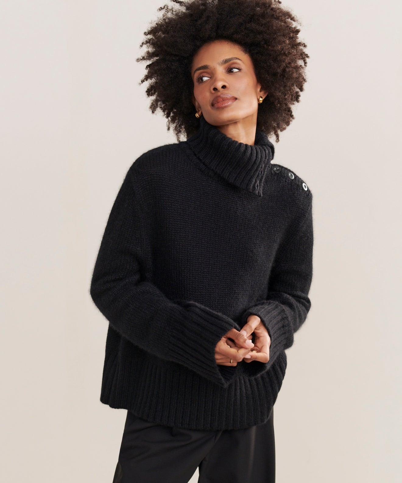 Cashmere Jackie Sweater | Jenni Kayne