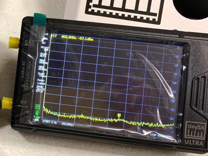 tinySA ULTRAを試す | jh4vaj