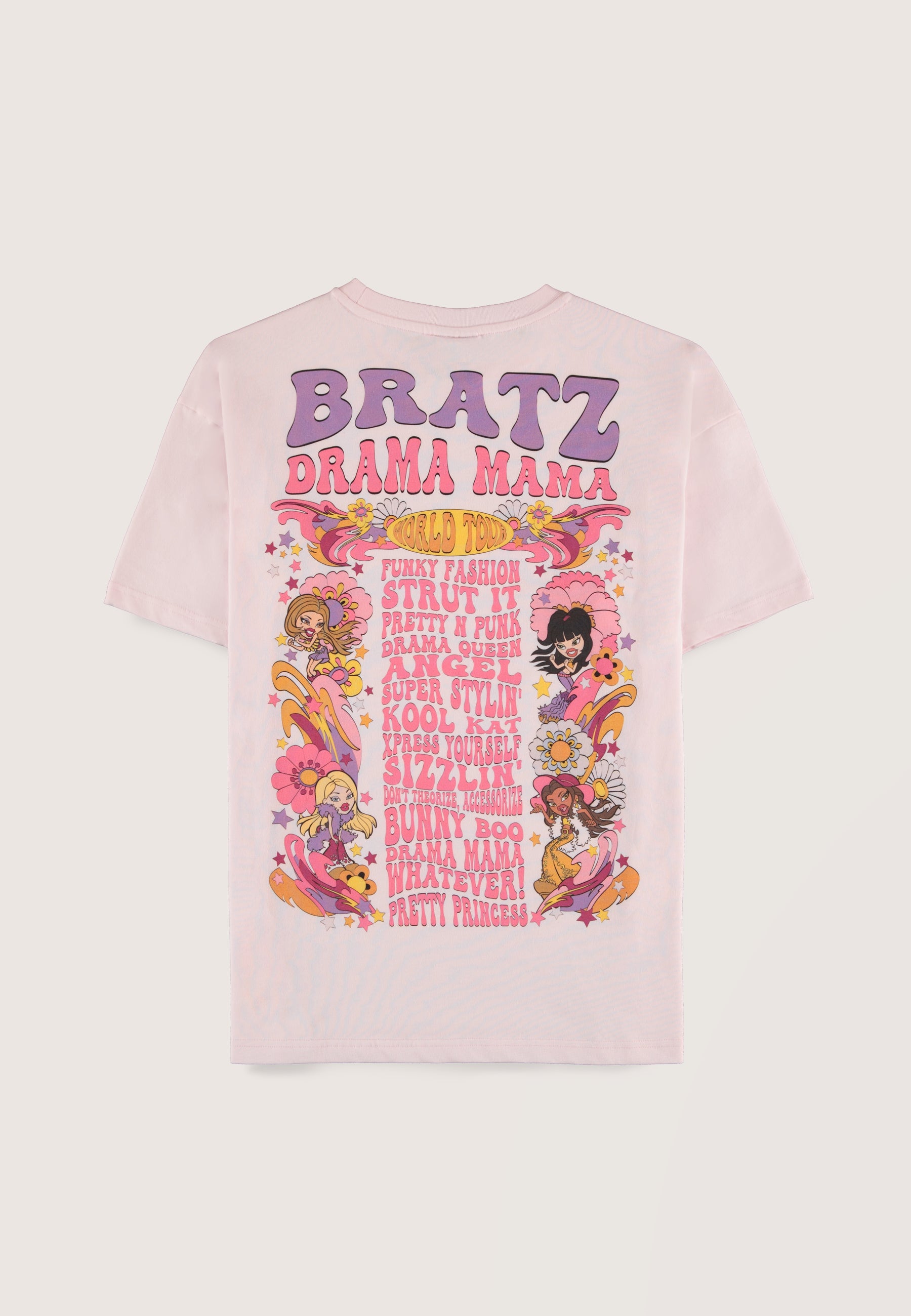 JimmyPaul X Bratz 'World Tour' Oversized Tee