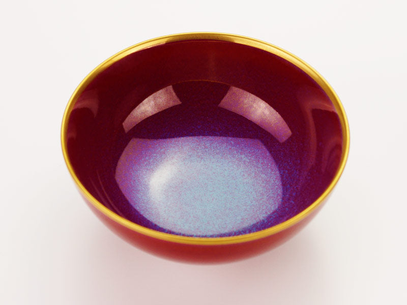 有田焼】夫婦茶碗 燿変辰砂 