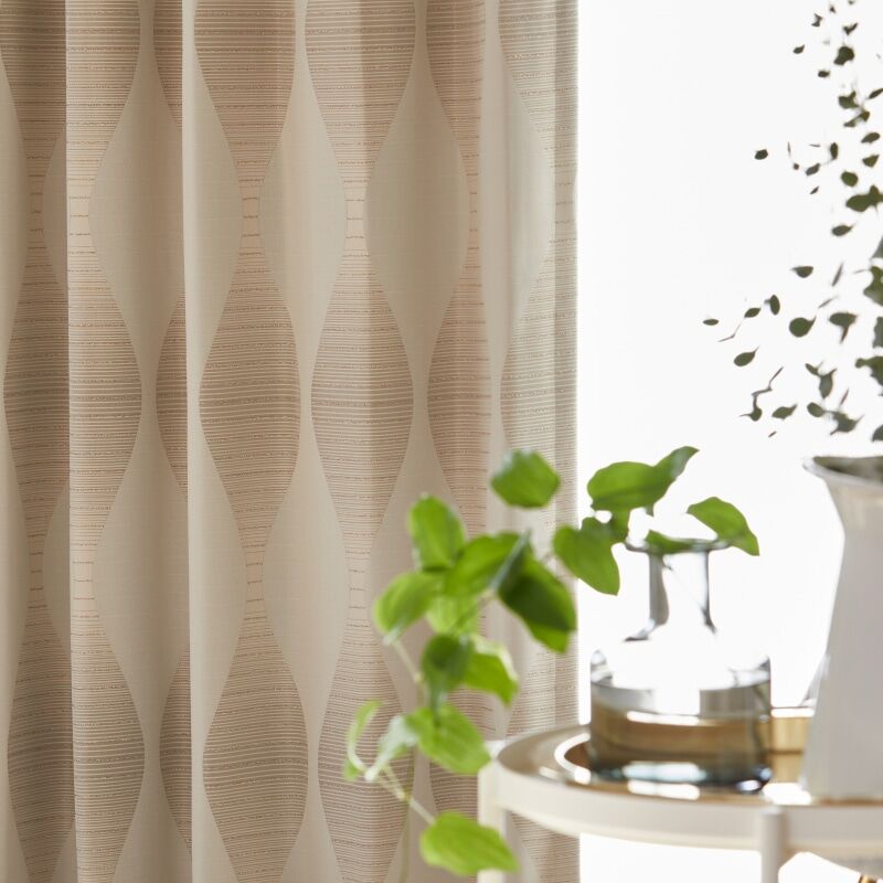 カーフ カーテン JE-67131R ベージュ ｜ジャストカーテン