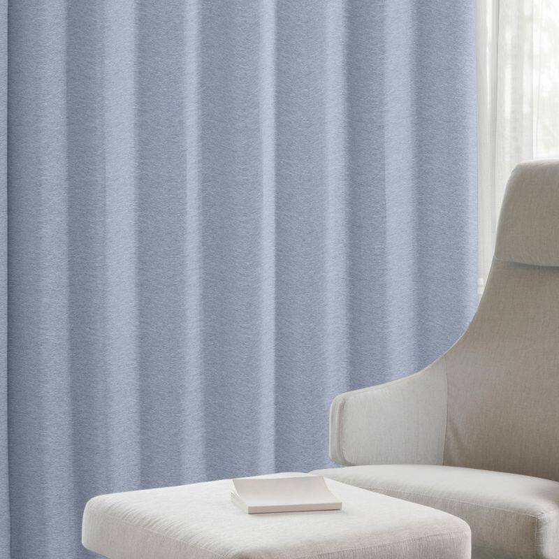 ローヌ カーテン JE-67226R グレーパープル ｜ジャストカーテン