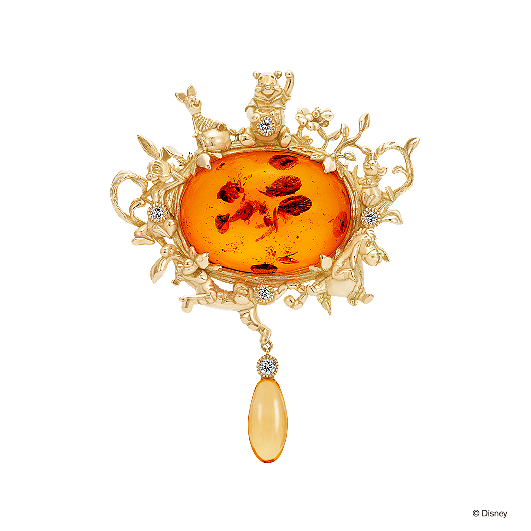 くまのプーさん』 / ブローチ・ネックレス[PDP-302]｜その他ジュエリー