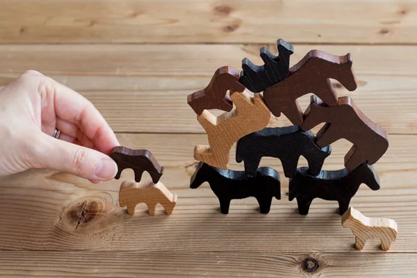 デュシマ社 ミニ積み木｜木のおもちゃ専門店 おもちゃの森sapporo