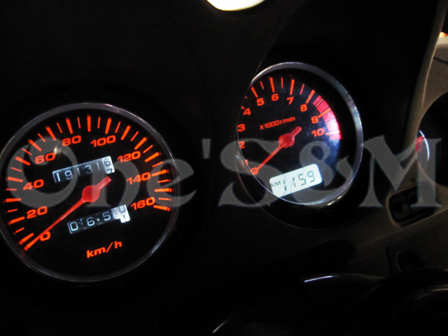 CBX400F CBX550F用 高輝度SMD LEDメーター球 キューブ型 3個セット