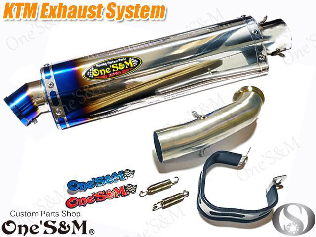 アウトレット☆ワンズ管 スリップオンマフラーセット 六角デルタ