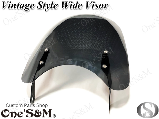スクリーンバイザー ワイド TYPE3 フロント ビキニカウル スモーク