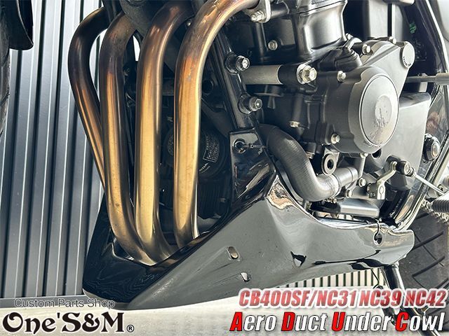 NEW アンダーカウル 黒 ツインダクトVer CB400SF NC31 NC39 NC42用