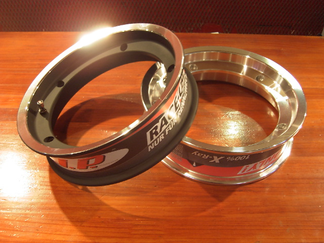 vespa px lmlスターデラックス用チューブレスアルミホイール2本セット ベスパ Vespa ベスパPX チューブレスアルミホイール 2.10-10インチ
