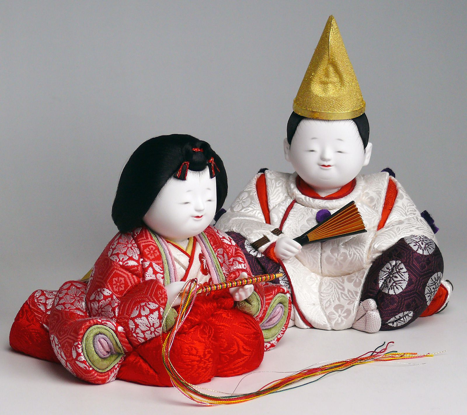 石川潤平工房 木目込ひな人形作品例 岐阜県美濃加茂市 人形処橋本屋