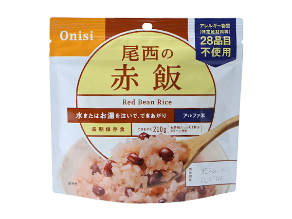 100g尾西の山菜おこわ｜商品情報｜尾西食品株式会社