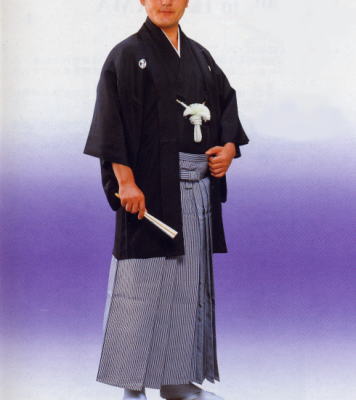 男物別誂羽二重黒紋付のページ/男物 着物紋付/袴/男物角帯/男物着物/別