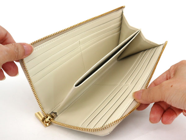 黄金のタピ L字ファスナーの長財布［t］