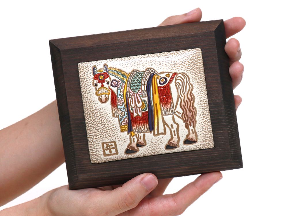 受付終了【12月下旬お届け予定】馬装束 （うましょうぞく） インテリア