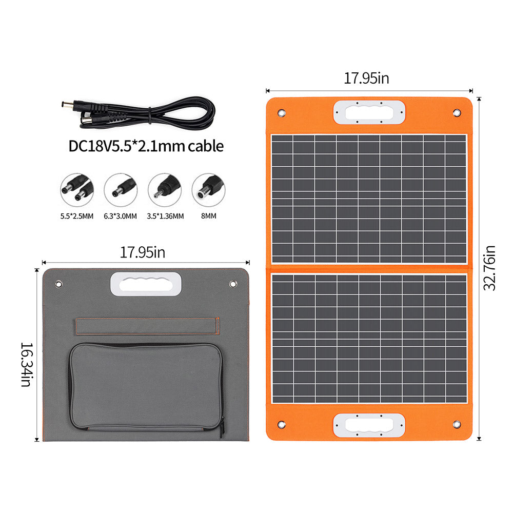 Flashfish TSP 18V 60W Foldable Solar Panel - OOLACTIVE