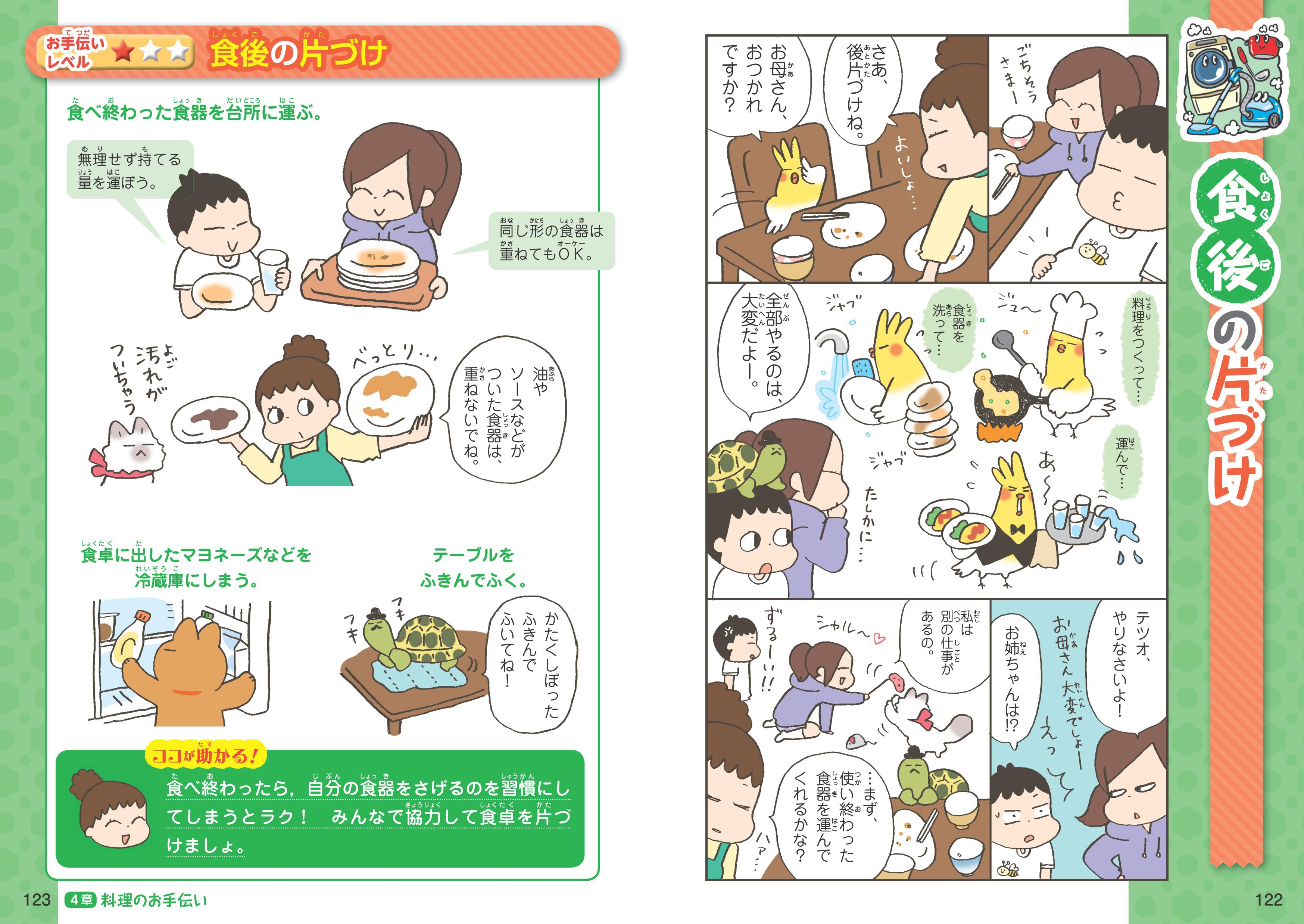 学校では教えてくれない大切なこと(19)楽しくお手伝い | 旺文社