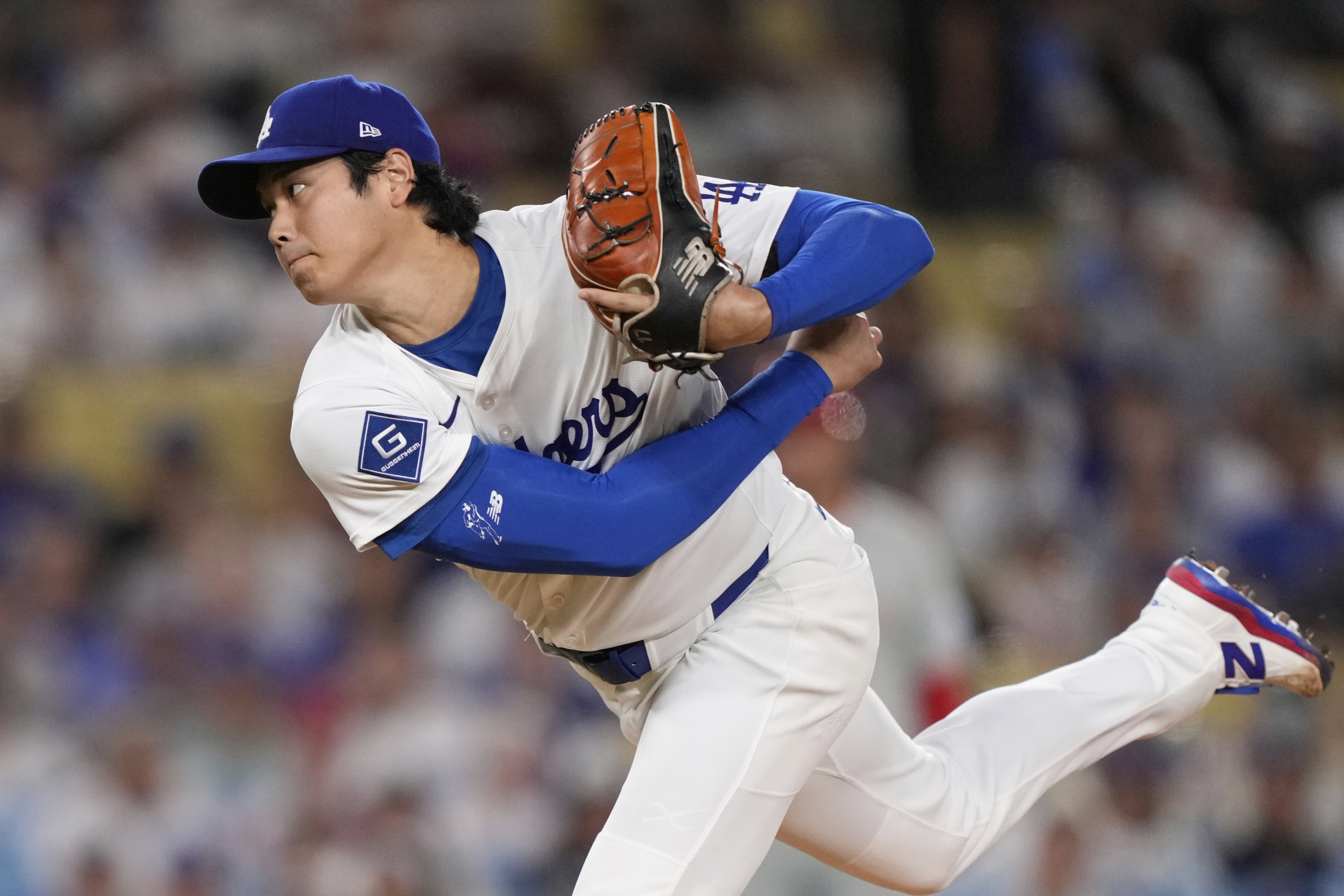 Shohei Ohtani open to position change to help Dodgers' bullpen