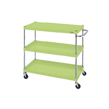 SPY-03 サカエ スペシャルワゴン3段 高さ810 幅600 奥行400 グリーンの