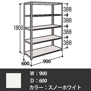 63Z7AY-ZA75 オカムラ 63軽量棚 A型オープン棚 高さ2400天地7段 幅1500