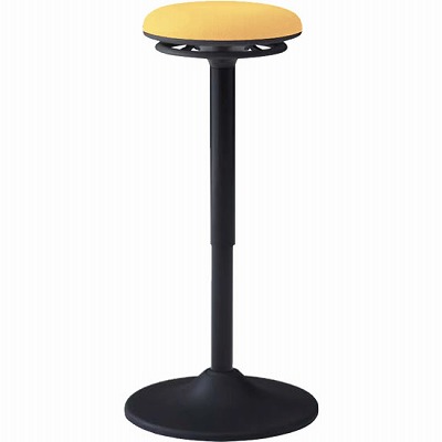 L122EA-FSG5 オカムラ ピルエット ブラックシェル スイング脚 座布