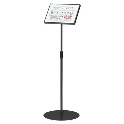 NSS-FA3Y-BU ナカキン サインスタンド A3横 両面 ブラキッシュブルーの