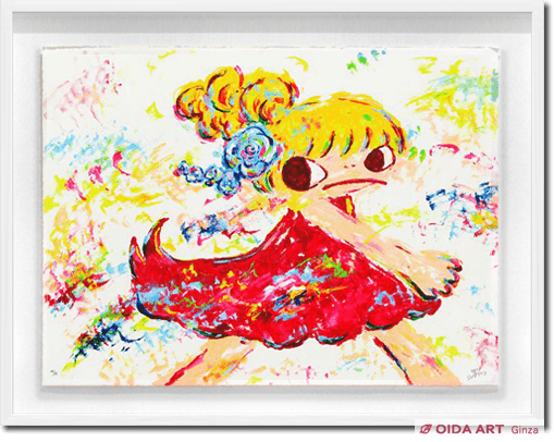 ロッカクアヤコ ダンボール アート作品 サイン有り カタログ詳細（落札