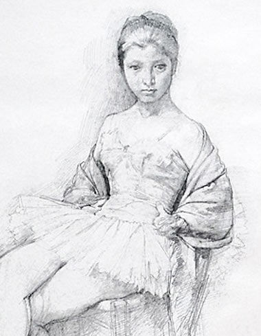 小磯良平 踊り子 | 絵画など美術品の販売と買取 | 東京・銀座 おいだ美術