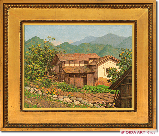 高島野十郎 山の家 | 絵画など美術品の販売と買取 | 東京・銀座 おいだ美術