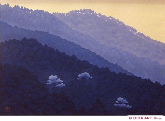 東山魁夷自選習作集『大和春秋』日本経済新聞社 18/20枚 G182 東山魁夷