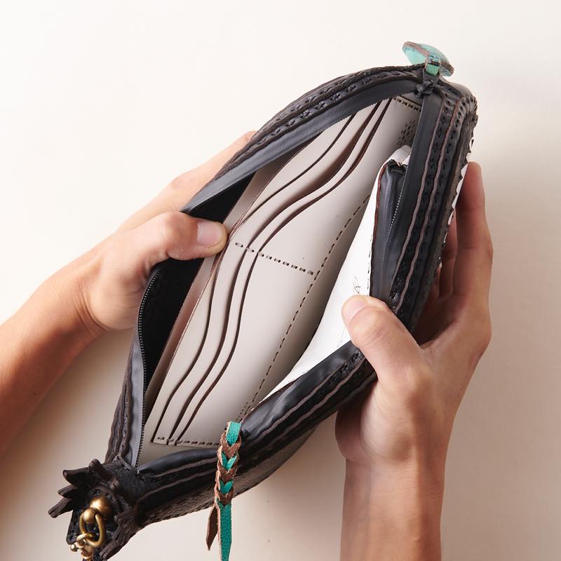 OJAGA DESIGN || MADE IN JAPAN｜SKOLOCT Long Wallet