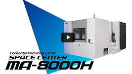Horizontal Machining Center SPACE CENTER MA-8000H | PRODUCTS