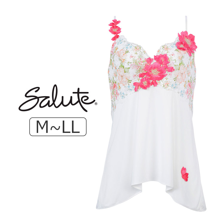 CTJ201｜ワコール サルート 01G キャミソール M/L/LL 下着