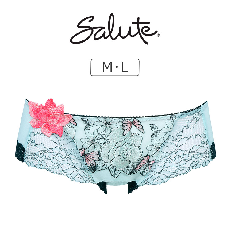 PTJ583｜ワコール サルート 83G ボーイレングスショーツ M・L 下着