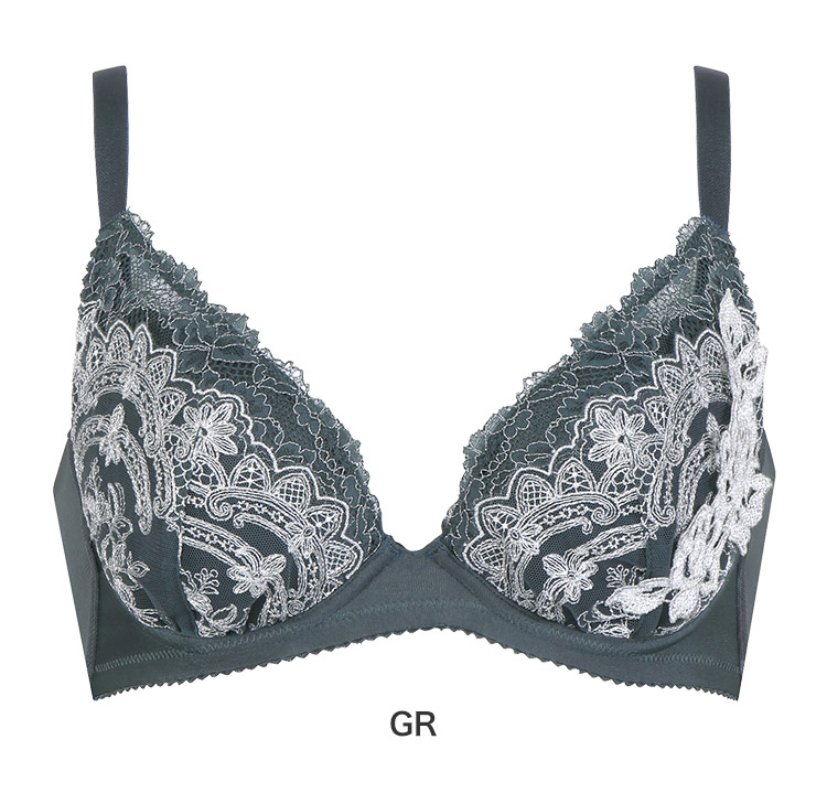 BTJ774｜ワコール サルート 74G 小さく見せるブラ ブラジャー単品 全3