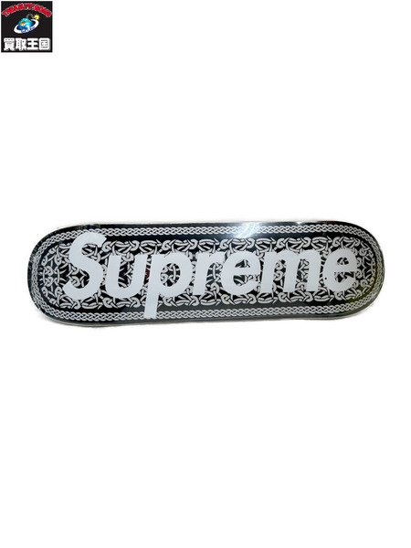 Supreme 21AW Celtic Knott スケートボードデッキ 黒｜商品番号
