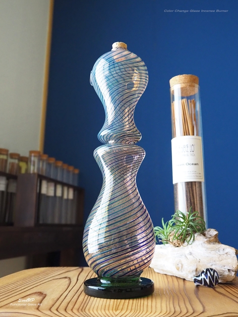 ガラス製お香立て お香.tv