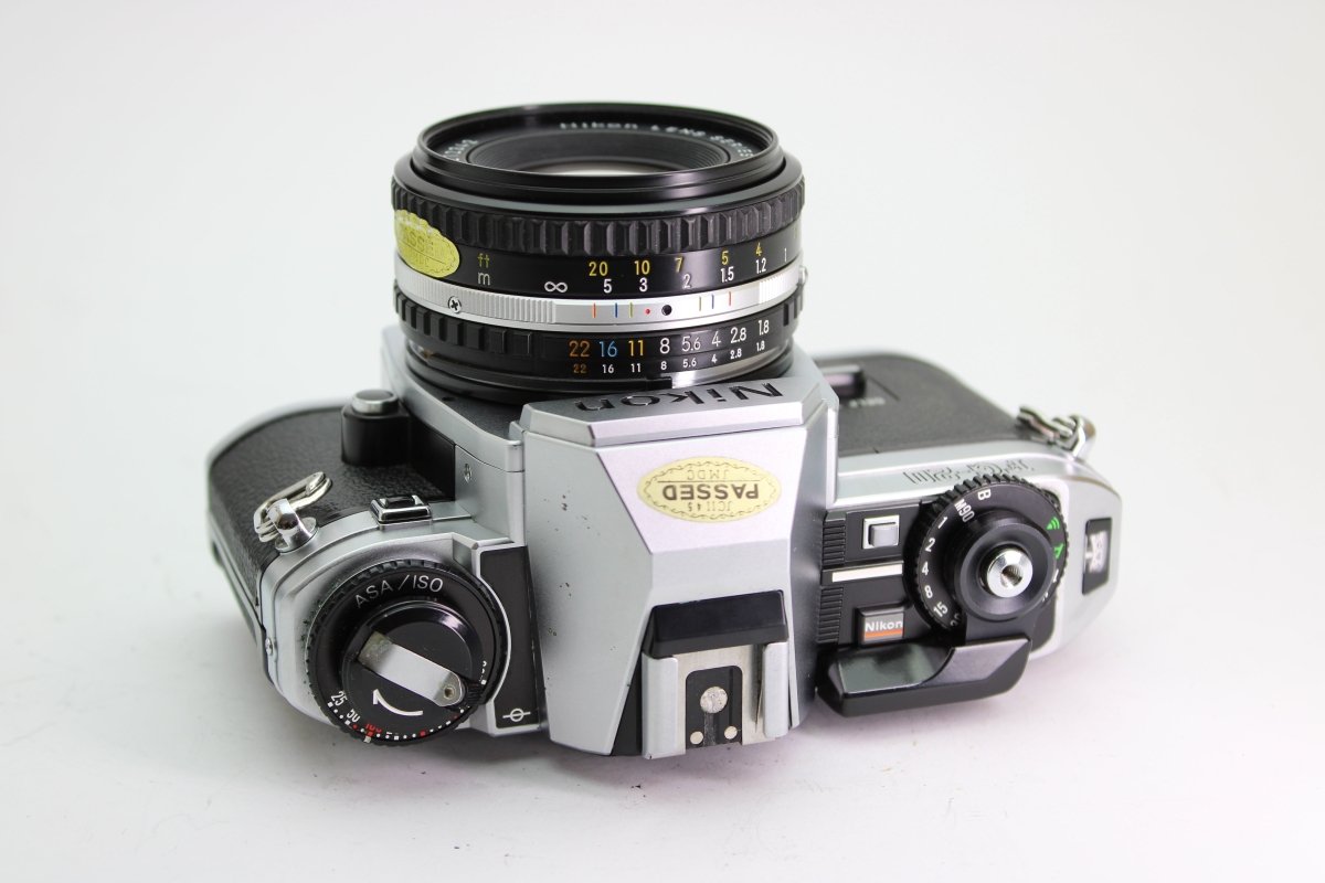 Nikon FG-20 + 50mm f1.8 (#2550) - OldCamsByJens