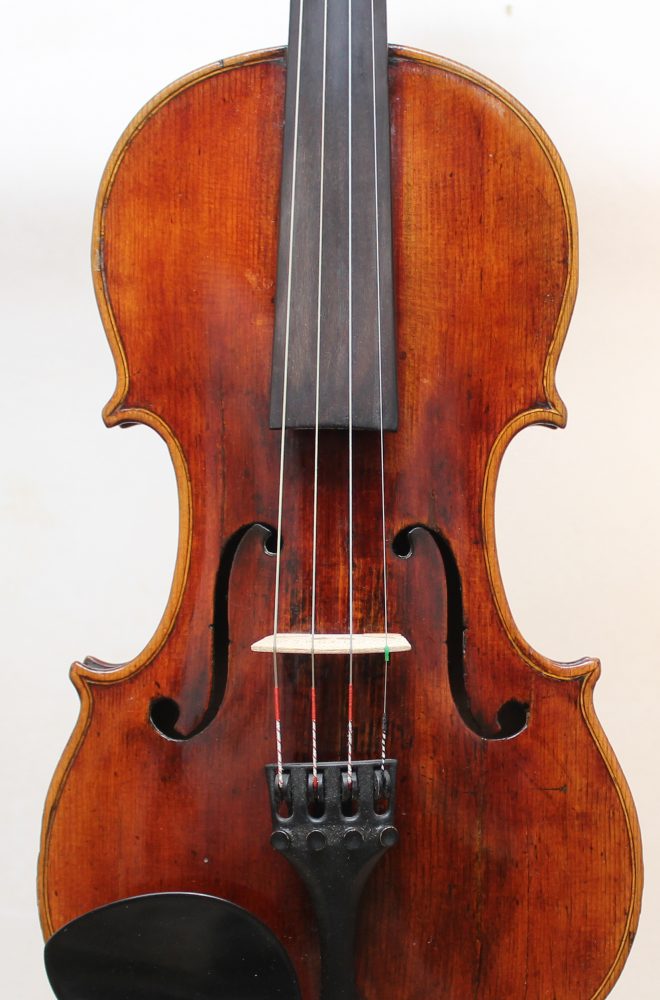 Good French violin from the Paris school mid 19th century